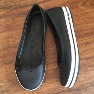 Crocs retro flats size 9 W